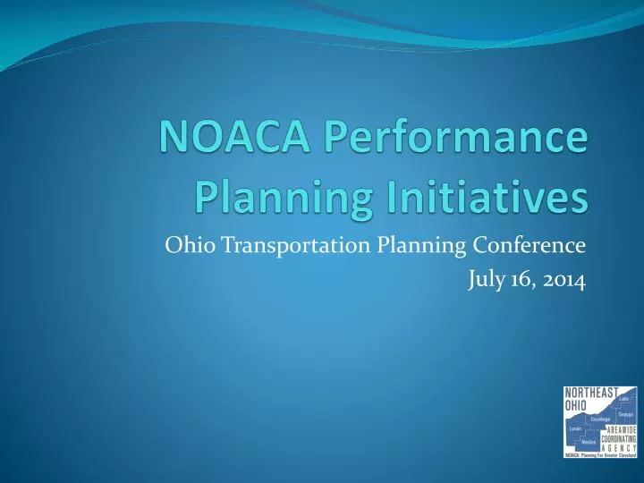 noaca performance planning initiatives