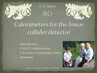 Calorimeters for the linear collider detector