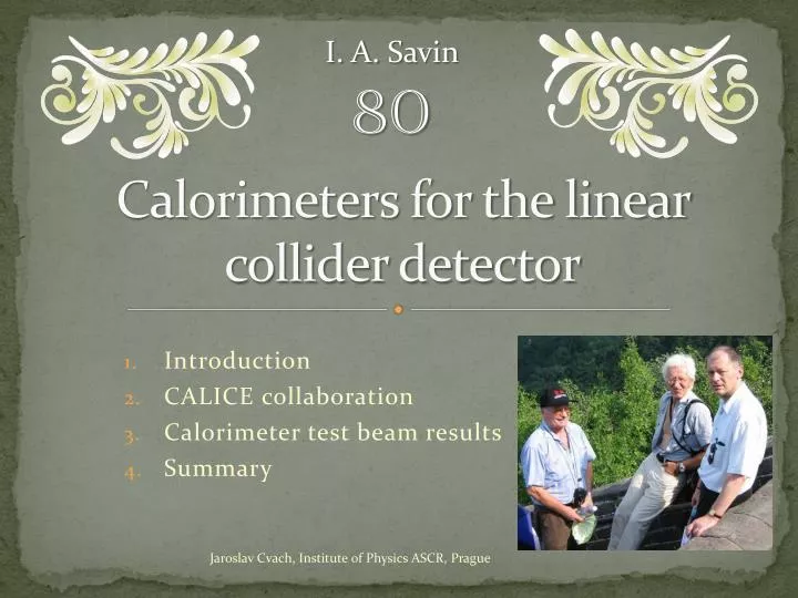 calorimeters for the linear collider detector