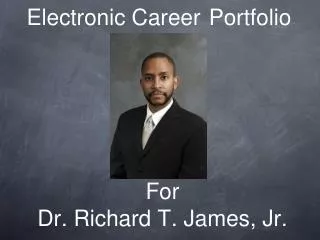 Electronic Career Portfolio