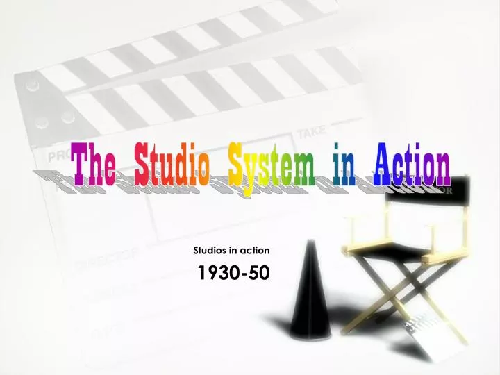 studios in action 1930 50