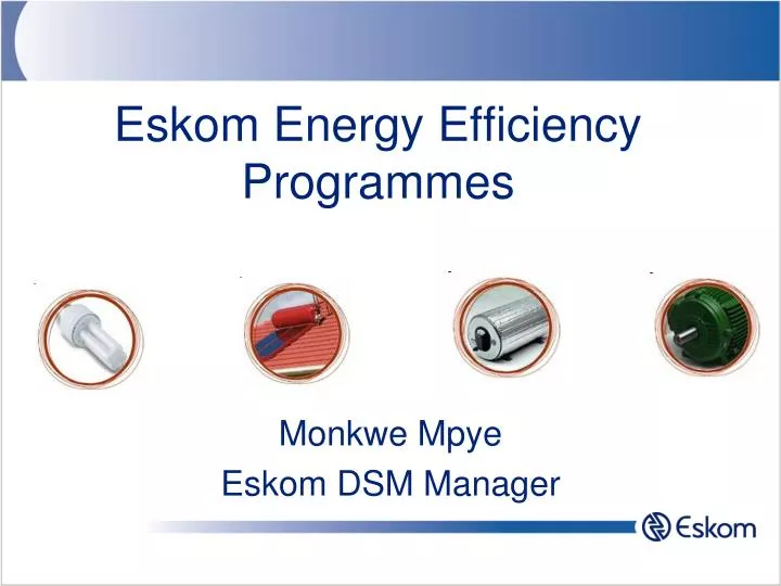 eskom energy efficiency programmes