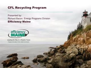 CFL Recycling Program