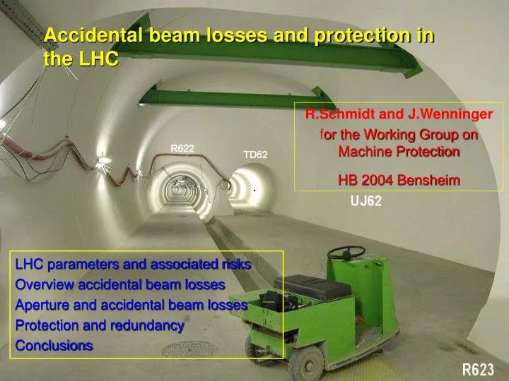 accidental beam losses and protection in the lhc