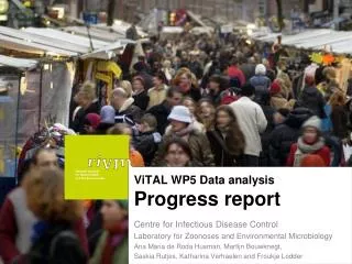 vital wp5 data analysis progress report