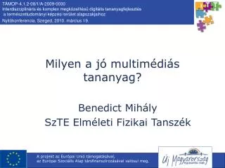 milyen a j multim di s tananyag