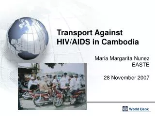 Transport Against HIV/AIDS in Cambodia