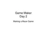 Create Your Own Maze Game with Game Maker: A Step-by-Step Guide - slide 1