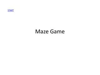 maze game