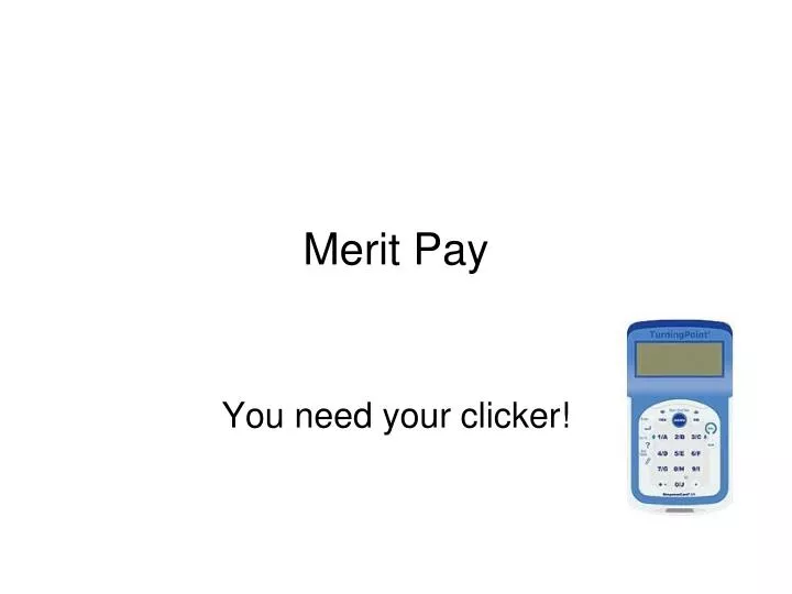 merit pay