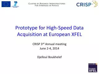 Prototype for High-Speed Data Acquisition at European XFEL