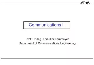 Communications II