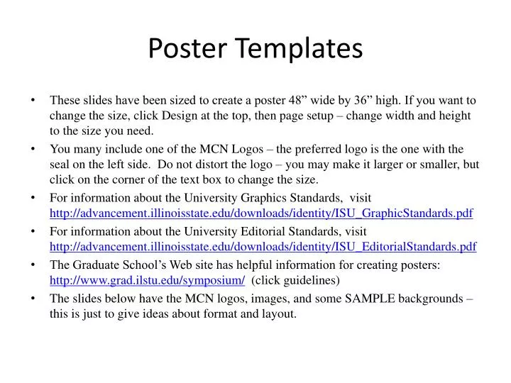 poster templates