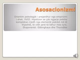 asosacionizmi