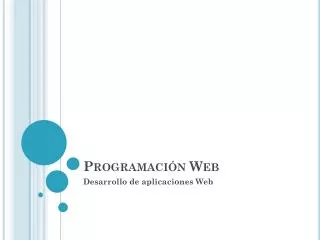 programaci n web