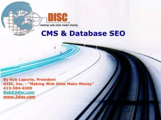 CMS &amp; Database SEO