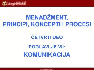 menad ment principi koncepti i procesi