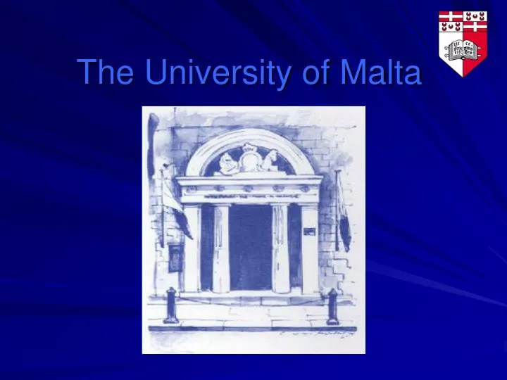 the university of malta