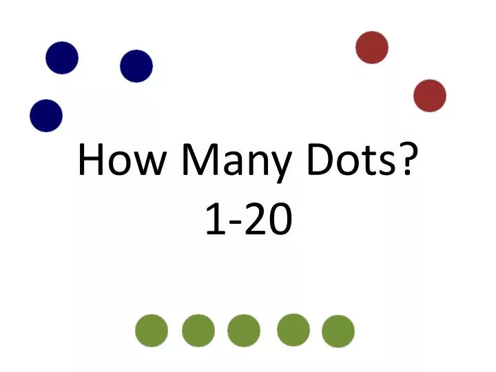 how many dots 1 20
