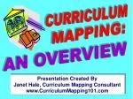 CURRICULUM - slide 1