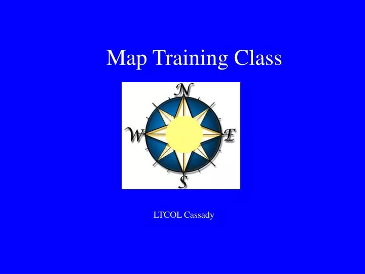 map training class