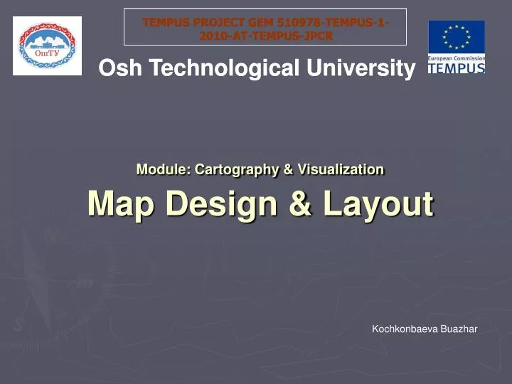 module cartography visualization map design layout