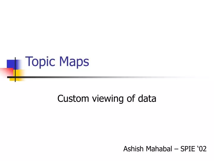 topic maps