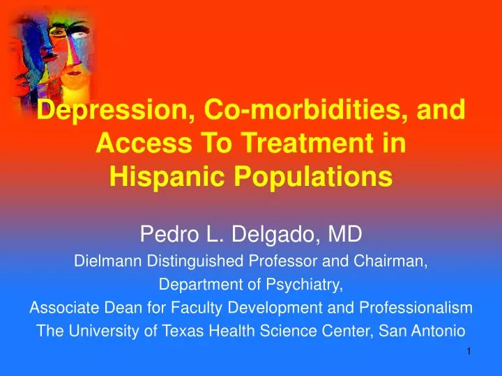 depression co morbidities and access to treatment in hispanic populations