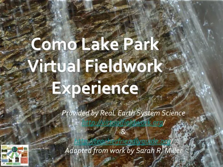 como lake park virtual fieldwork experience