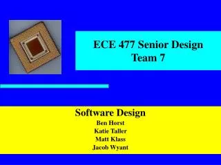 ECE 477 Senior Design Team 7