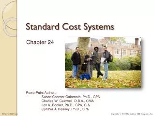 Standard Cost Systems