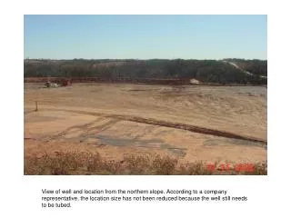 Silt fence barrier preventing some of the sediment transport off-site.