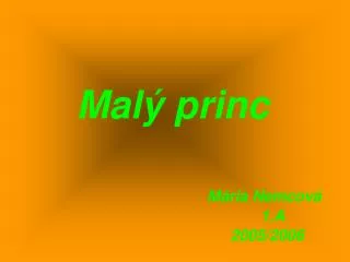 mal princ