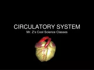 circulatory system mr z s cool science classes