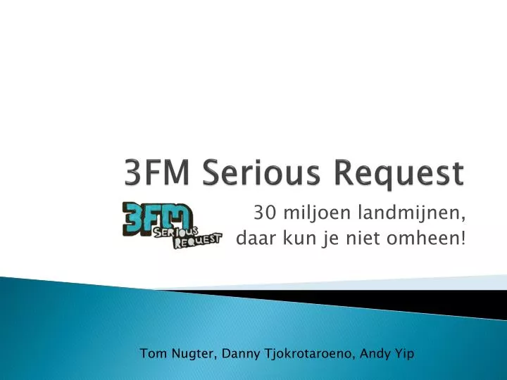 3fm serious request