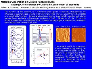 Molecular Adsorption on Metallic Nanostructures: