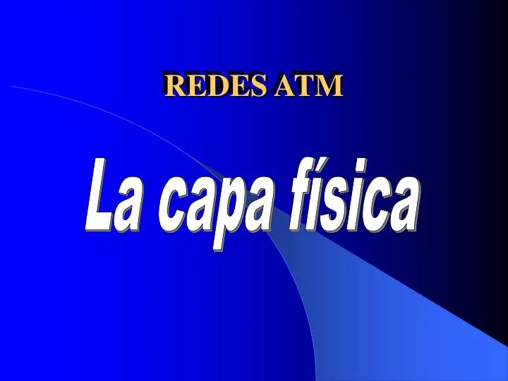 redes atm