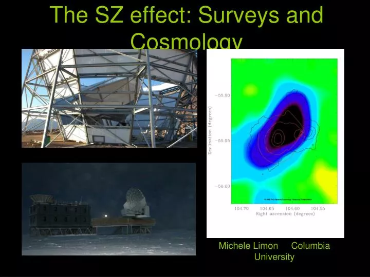the sz effect surveys and cosmology