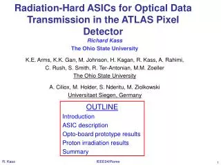 Radiation-Hard ASICs for Optical Data Transmission in the ATLAS Pixel Detector