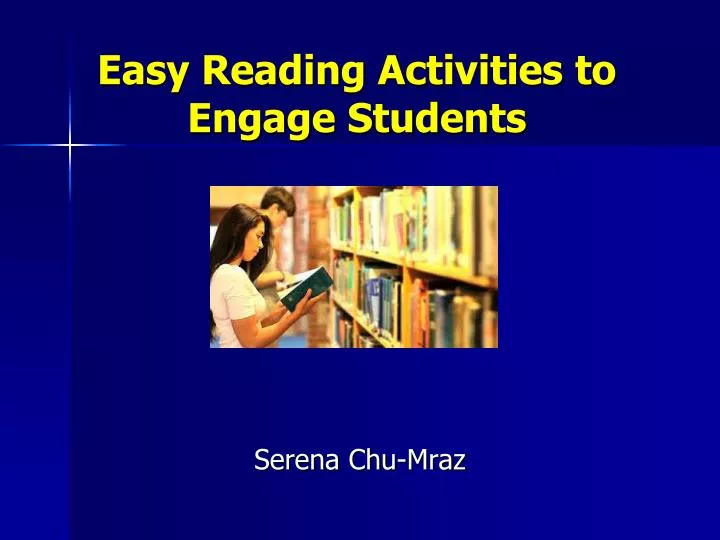 easy reading activities to engage students