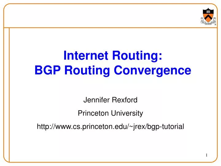 internet routing bgp routing convergence