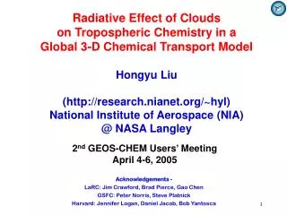 Radiative Effect of Clouds on Tropospheric Chemistry in a Global 3-D Chemical Transport Model