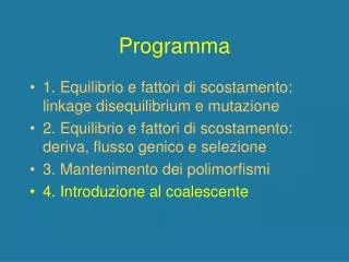 programma