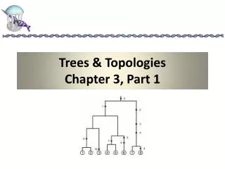 Trees &amp; Topologies Chapter 3, Part 1