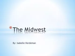 The Midwest