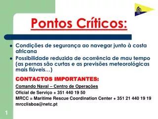 pontos cr ticos