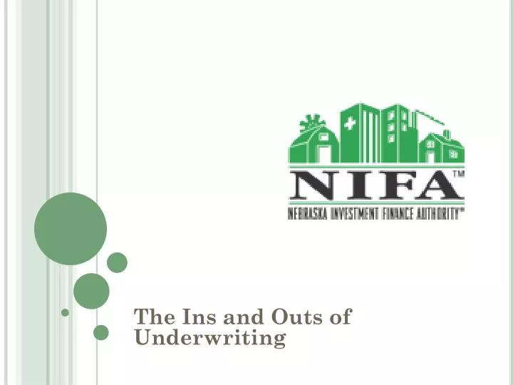 the ins and outs of underwriting