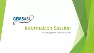 Information Session