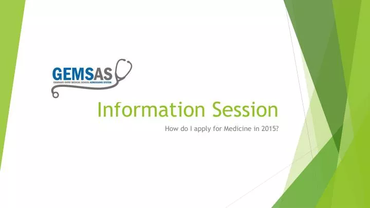 information session