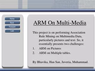 ARM On Multi-Media